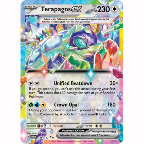 Pokémon - Scarlet & Violet - Stellar Crown - EX & EX Full Art Singles