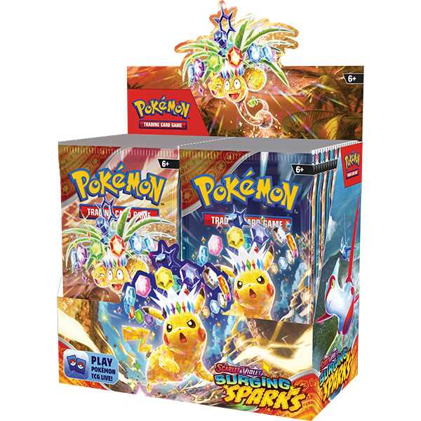 Pokémon - Scarlet & Violet 8 - Surging Sparks - Booster Box (36 packs) - My Store