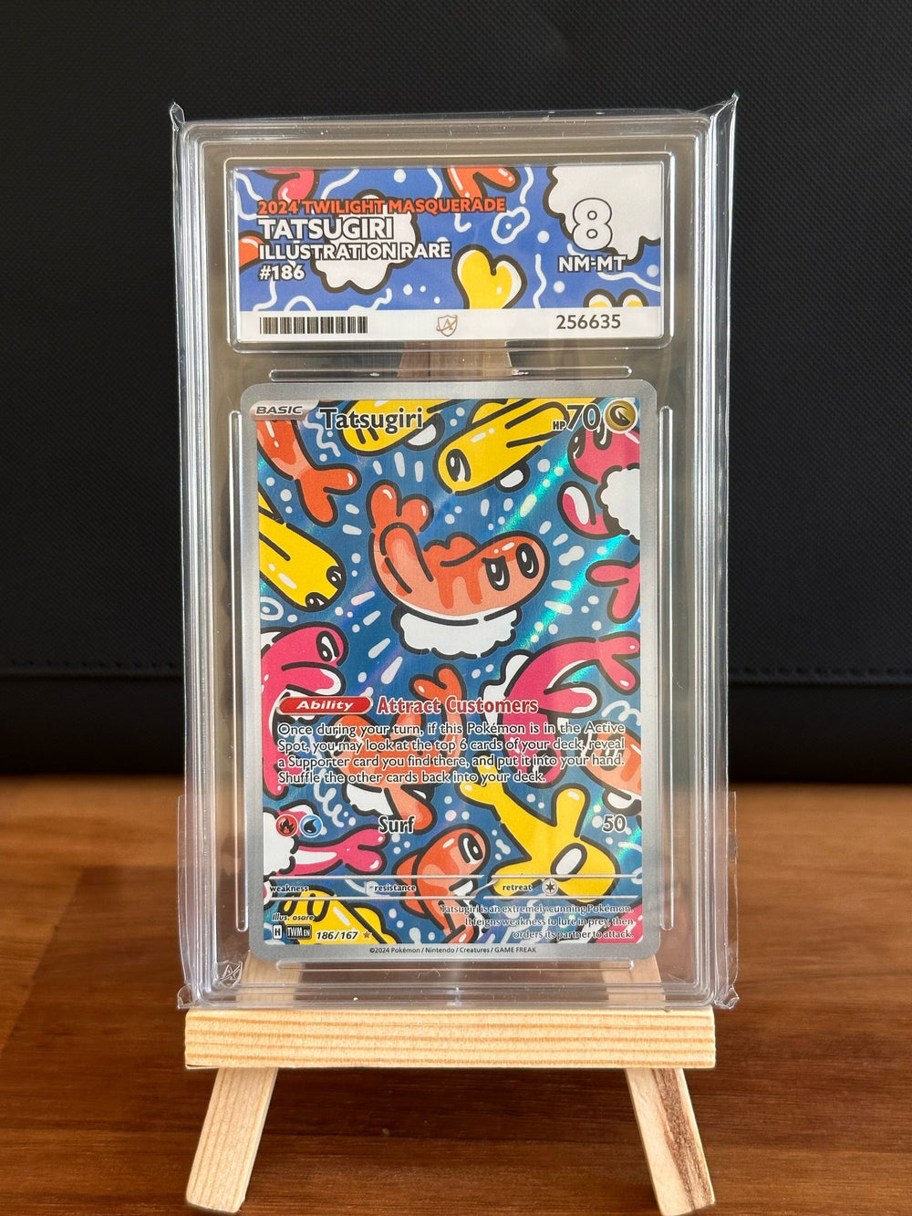 Tatsugiri IR #186 ACE GEM MINT 8 - Infinity TCG