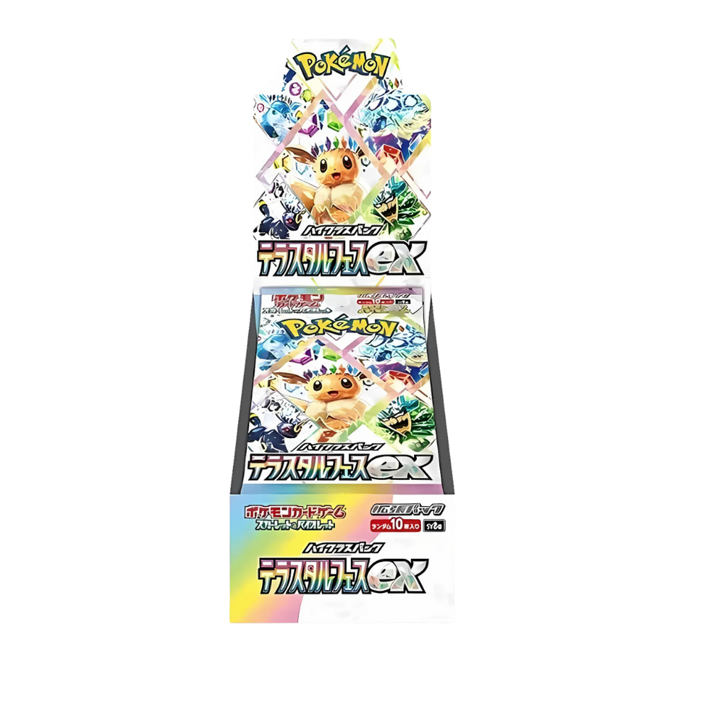 Pokemon Eeveelutions Terastal Festival ex High Class sv8a Japanese Booster Box - Infinity TCG