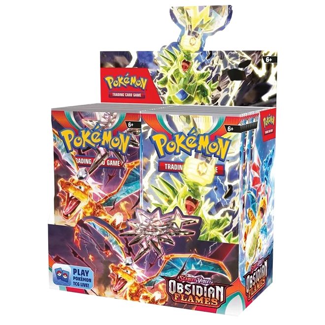 Pokemon - Scarlet & Violet - Obsidian Flames - Booster Box (36 Boosters) - My Store
