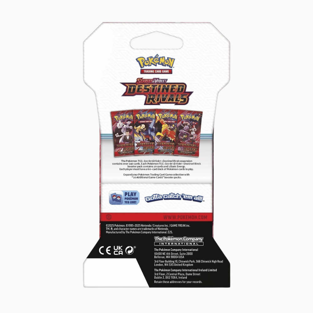 Pokémon - Scarlet & Violet - Destined Rivals - Sleeved Booster Pack