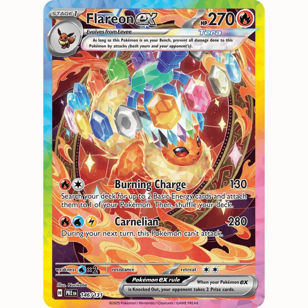 Pokémon - Scarlet & Violet - Prismatic Evolution - EX & EX SIR Singles