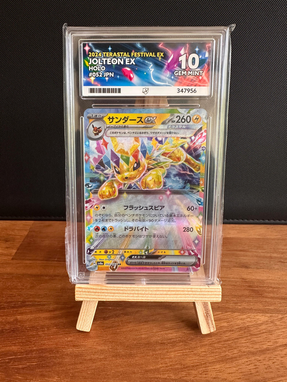 Jolteon EX #052 ACE GEM MINT 10