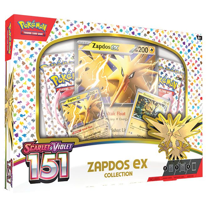Pokemon - Scarlet & Violet - 151 - Zapdos Ex Collection - My Store