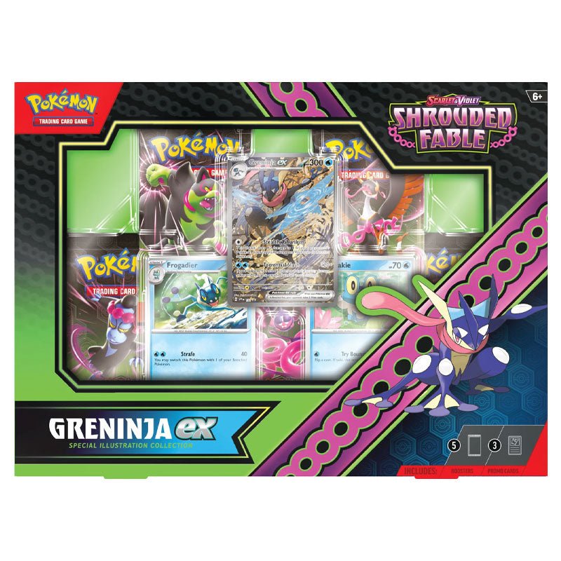 Pokemon - Scarlet & Violet - Shrouded Fable - Greninja ex Box - My Store