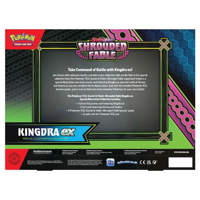 Pokemon - Scarlet & Violet - Shrouded Fable - Kingdra ex Box - My Store