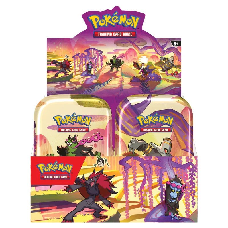 Pokemon - Scarlet & Violet - Shrouded Fable - Mini Tin (Display Case of 10) - My Store