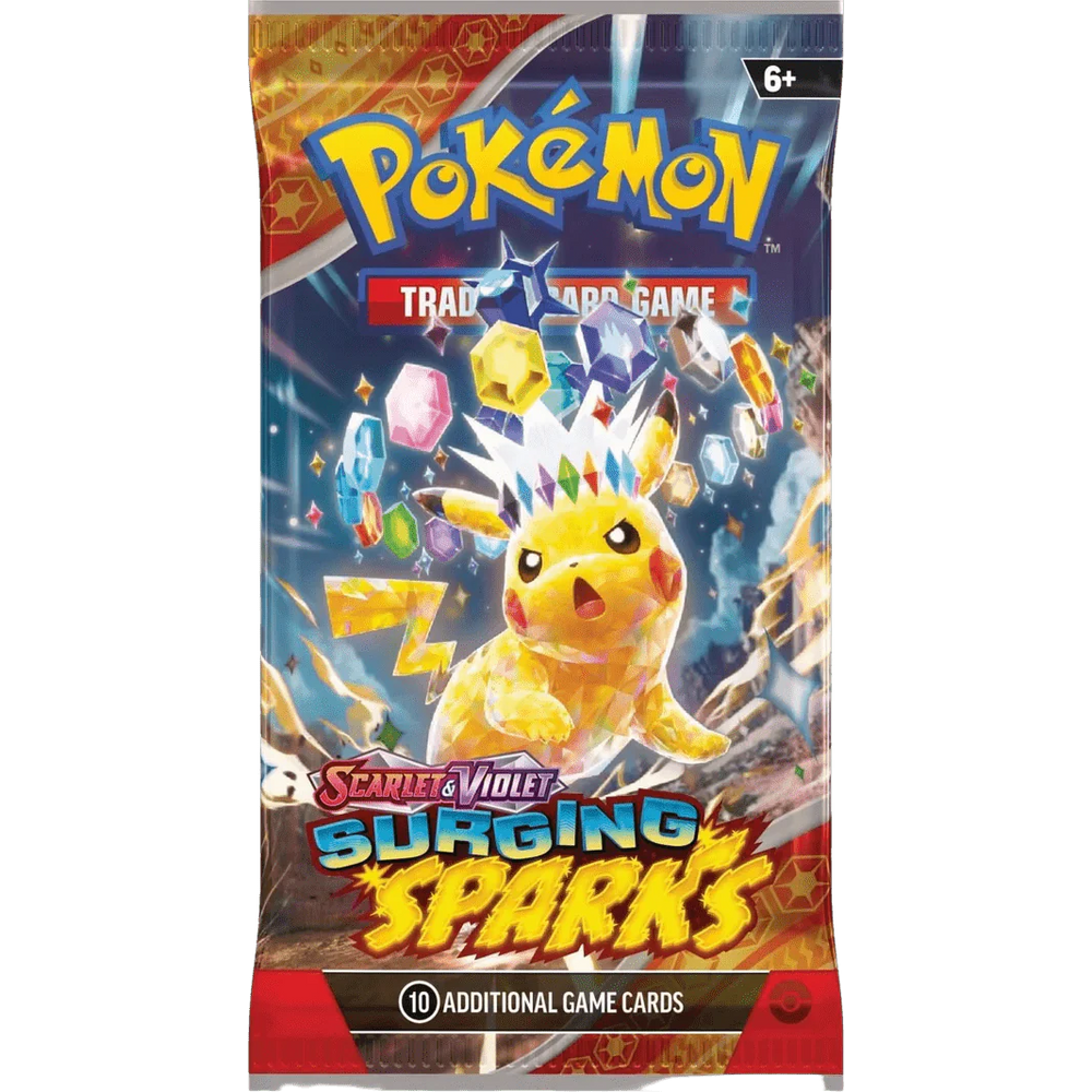 Pokemon Surging Sparks Booster Pack - Eterna Cards