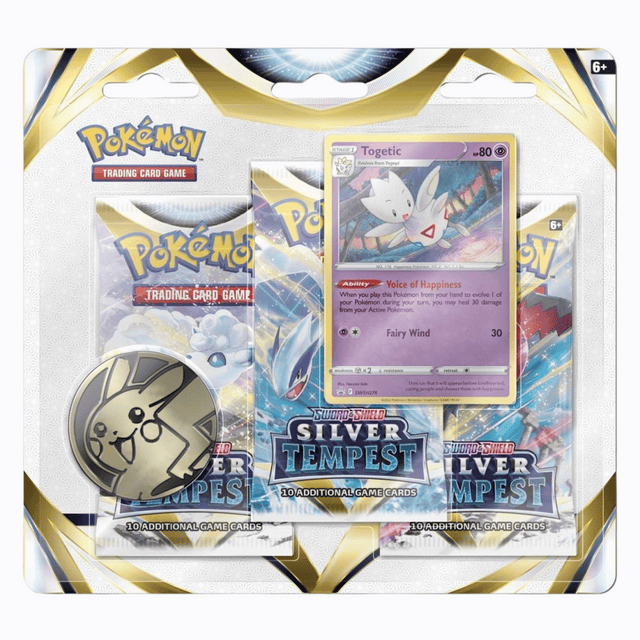 Pokémon - Sword & Shield - Silver Tempest - Togetic 3-Pack Blister - Infinity TCG
