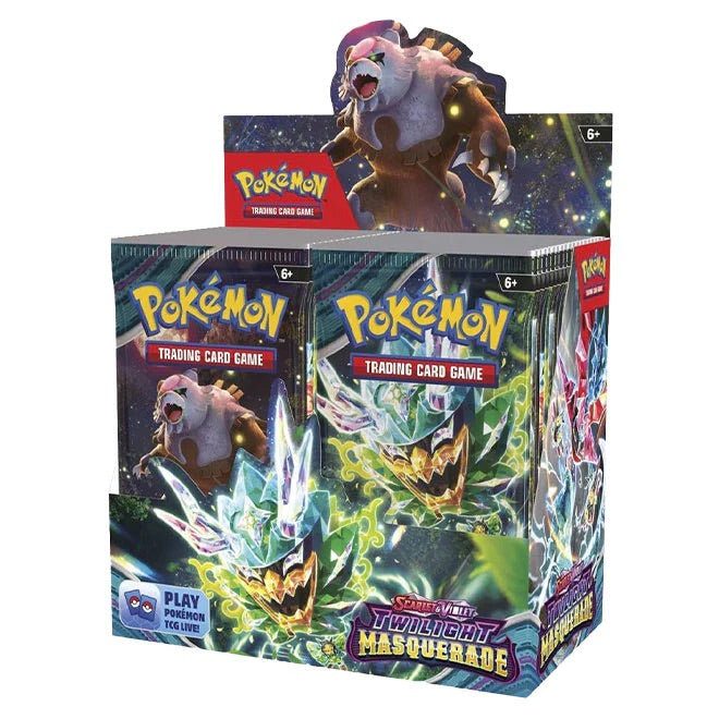 Pokemon - Scarlet & Violet - Twilight Masquerade - Booster Box - My Store