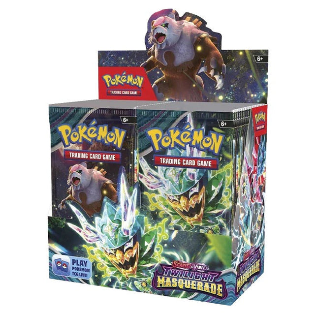 Pokemon - Scarlet & Violet - Twilight Masquerade - Booster Box - My Store