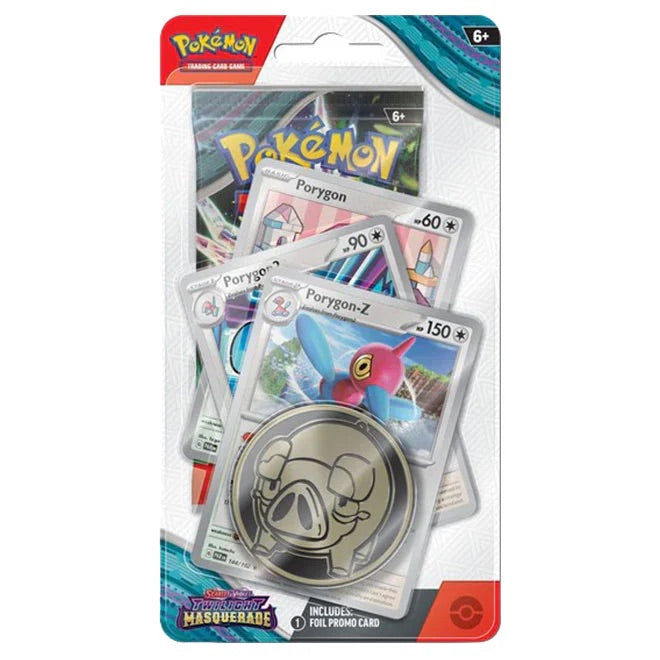 Pokemon - Scarlet & Violet - Twilight Masquerade - Premium Checklane Blister - Porygon-Z - My Store