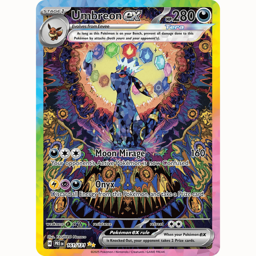 Pokémon - Scarlet & Violet - Prismatic Evolution - EX & EX SIR Singles