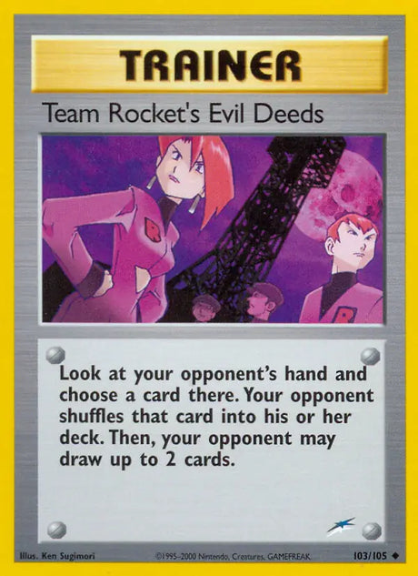 Pokémon Neo Destiny Non-Holo Singles