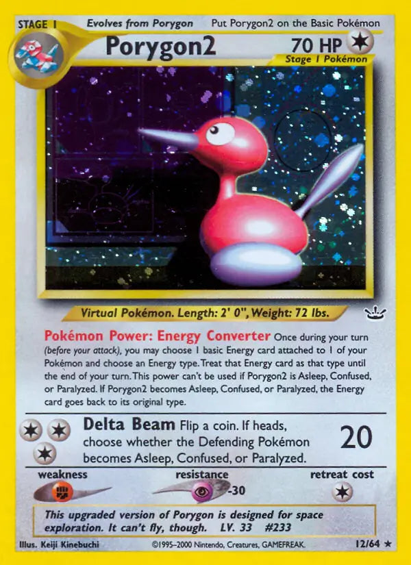 Pokémon Neo Revelations Singles