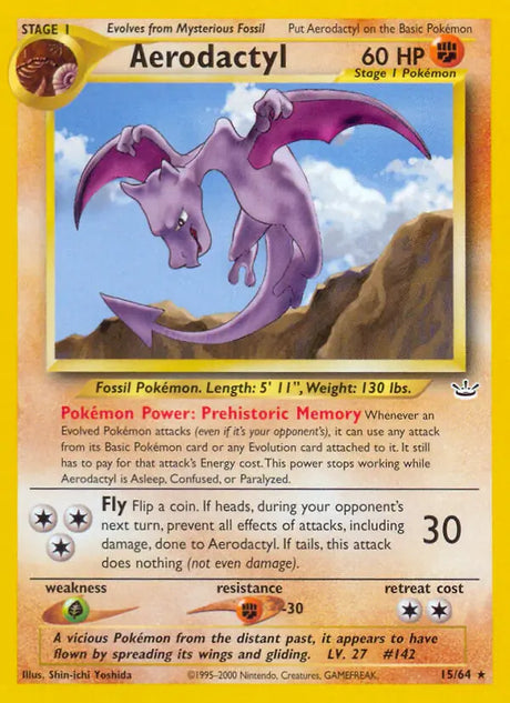 Pokémon Neo Revelations Singles