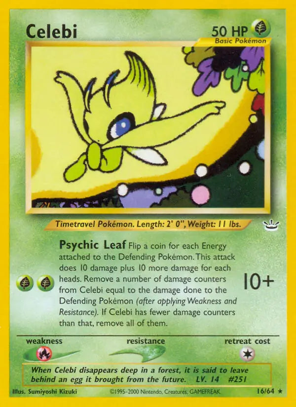 Pokémon Neo Revelations Singles