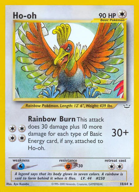 Pokémon Neo Revelations Singles