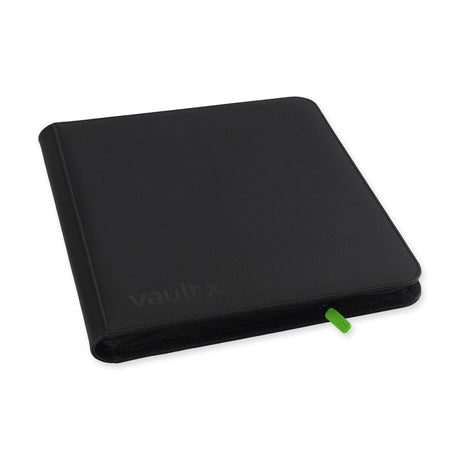 Vault X - 12-Pocket Exo-Tec® - Zip Binder - Black - My Store