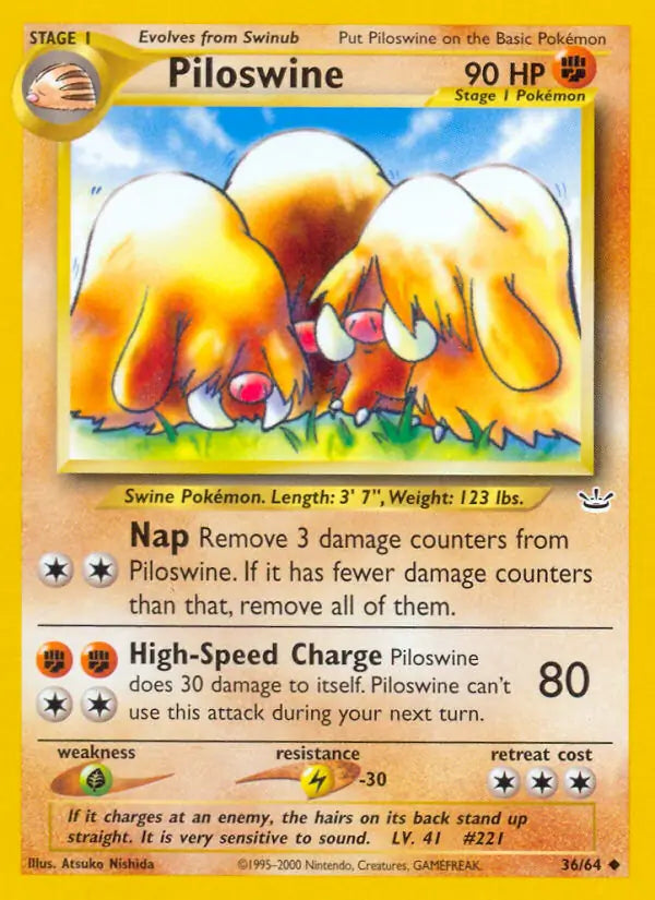 Pokémon Neo Revelations Singles