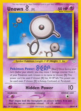 Pokémon Neo Revelations Singles
