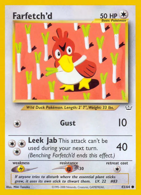 Pokémon Neo Revelations Singles