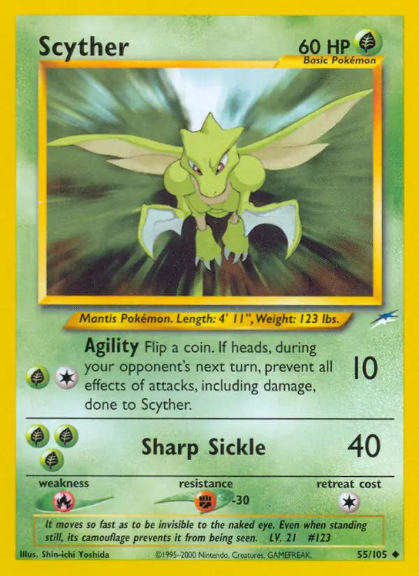 Pokémon Neo Destiny Non-Holo Singles