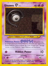 Pokémon Neo Destiny Non-Holo Singles