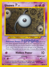 Pokémon Neo Destiny Non-Holo Singles