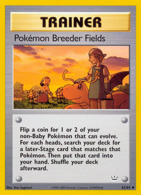 Pokémon Neo Revelations Singles
