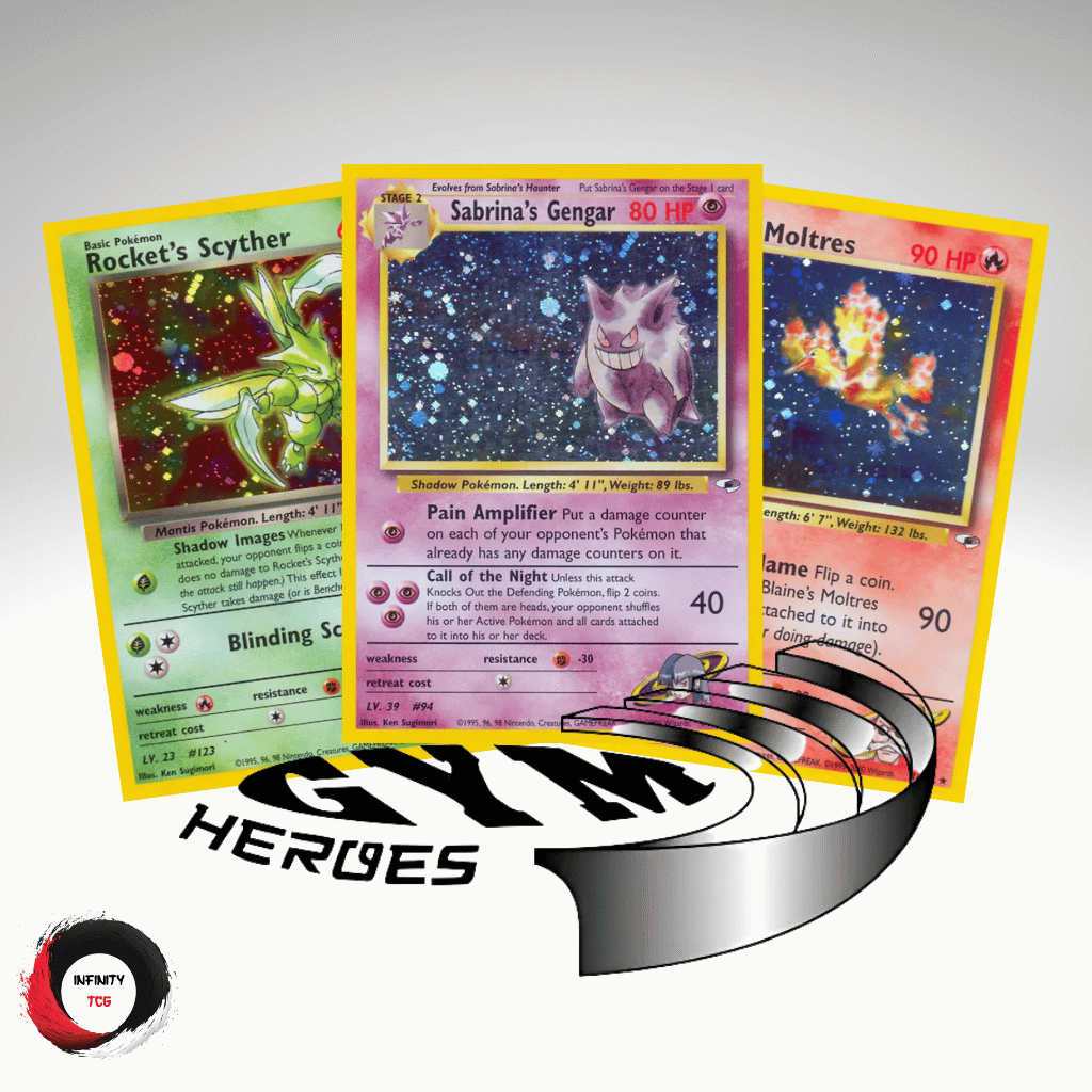 Pokémon - Gym Heroes - Holo Singles