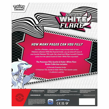 Pokémon - Scarlet & Violet - White Flare Binder Collection