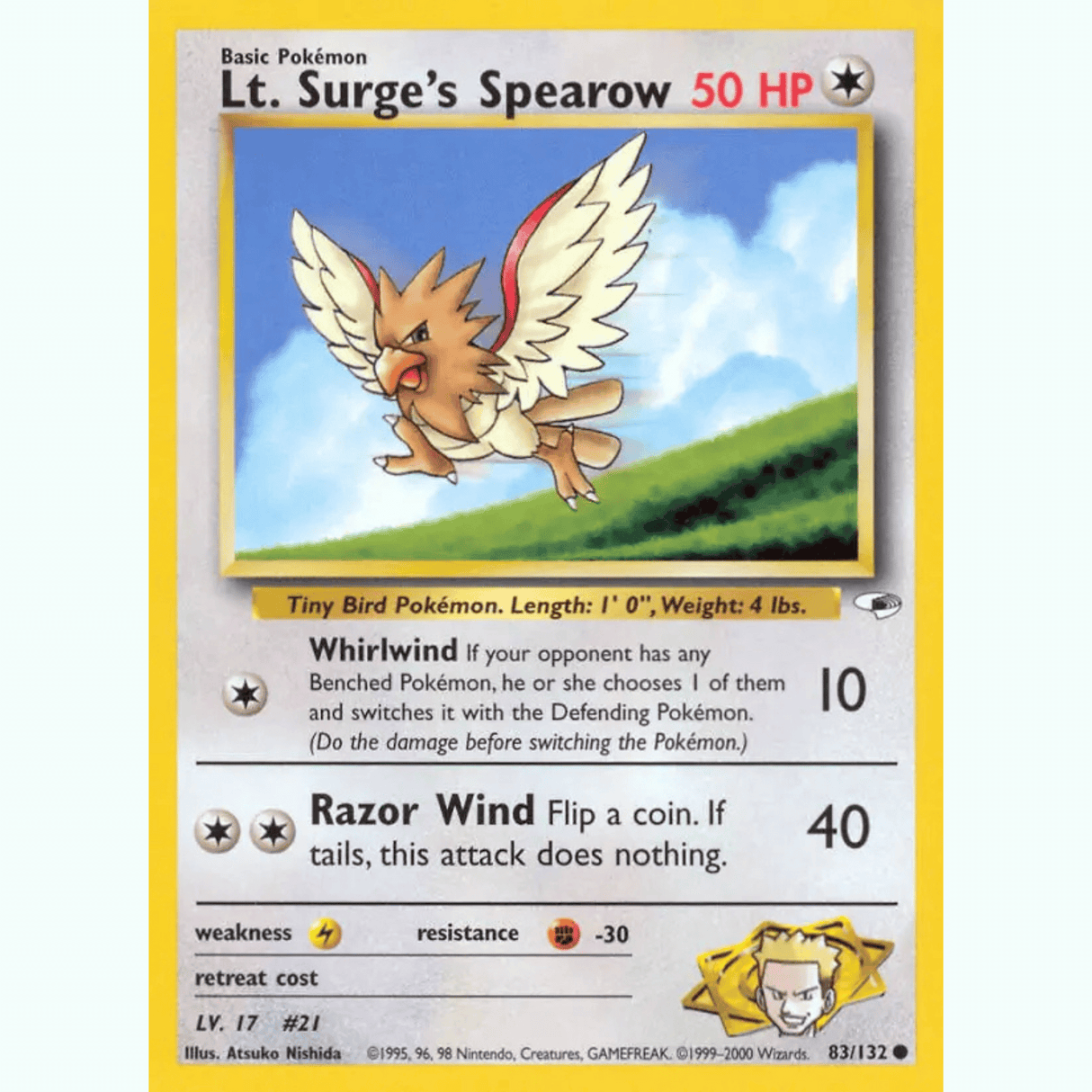 Pokémon - Gym Heroes - Non-Holo Singles