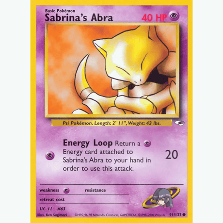 Pokémon - Gym Heroes - Non-Holo Singles