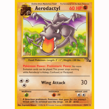 Pokémon - Fossil Non-Holo - Singles