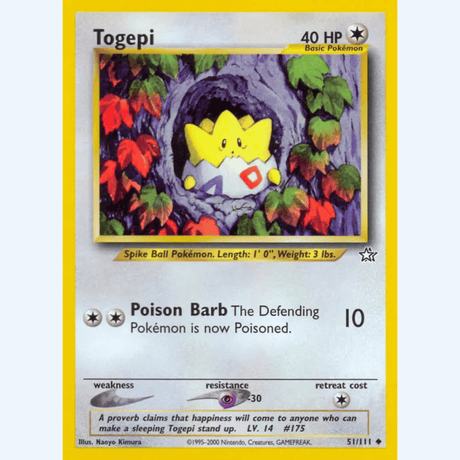 Pokémon - Neo Genesis - Non-Holo Singles