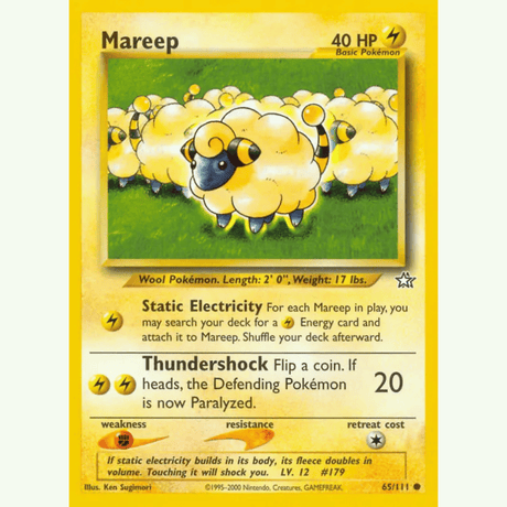 Pokémon - Neo Genesis - Non-Holo Singles