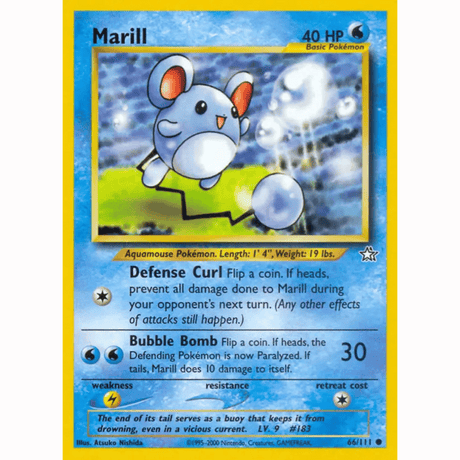 Pokémon - Neo Genesis - Non-Holo Singles