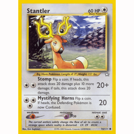 Pokémon - Neo Genesis - Non-Holo Singles
