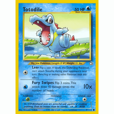 Pokémon - Neo Genesis - Non-Holo Singles