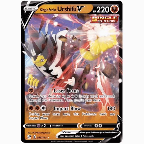 Pokémon - Sword & Shields - Battle Styles - V/VMAX/UR/SR/Rainbow Singles
