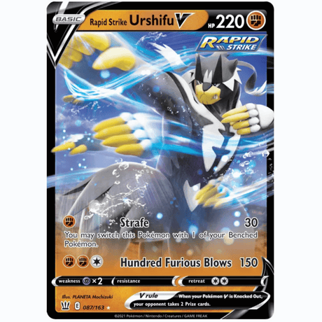 Pokémon - Sword & Shields - Battle Styles - V/VMAX/UR/SR/Rainbow Singles