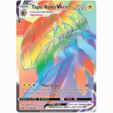 Pokémon - Sword & Shields - Battle Styles - V/VMAX/UR/SR/Rainbow Singles