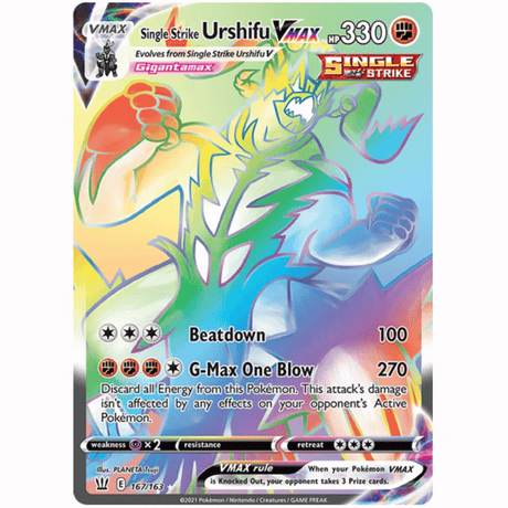 Pokémon - Sword & Shields - Battle Styles - V/VMAX/UR/SR/Rainbow Singles