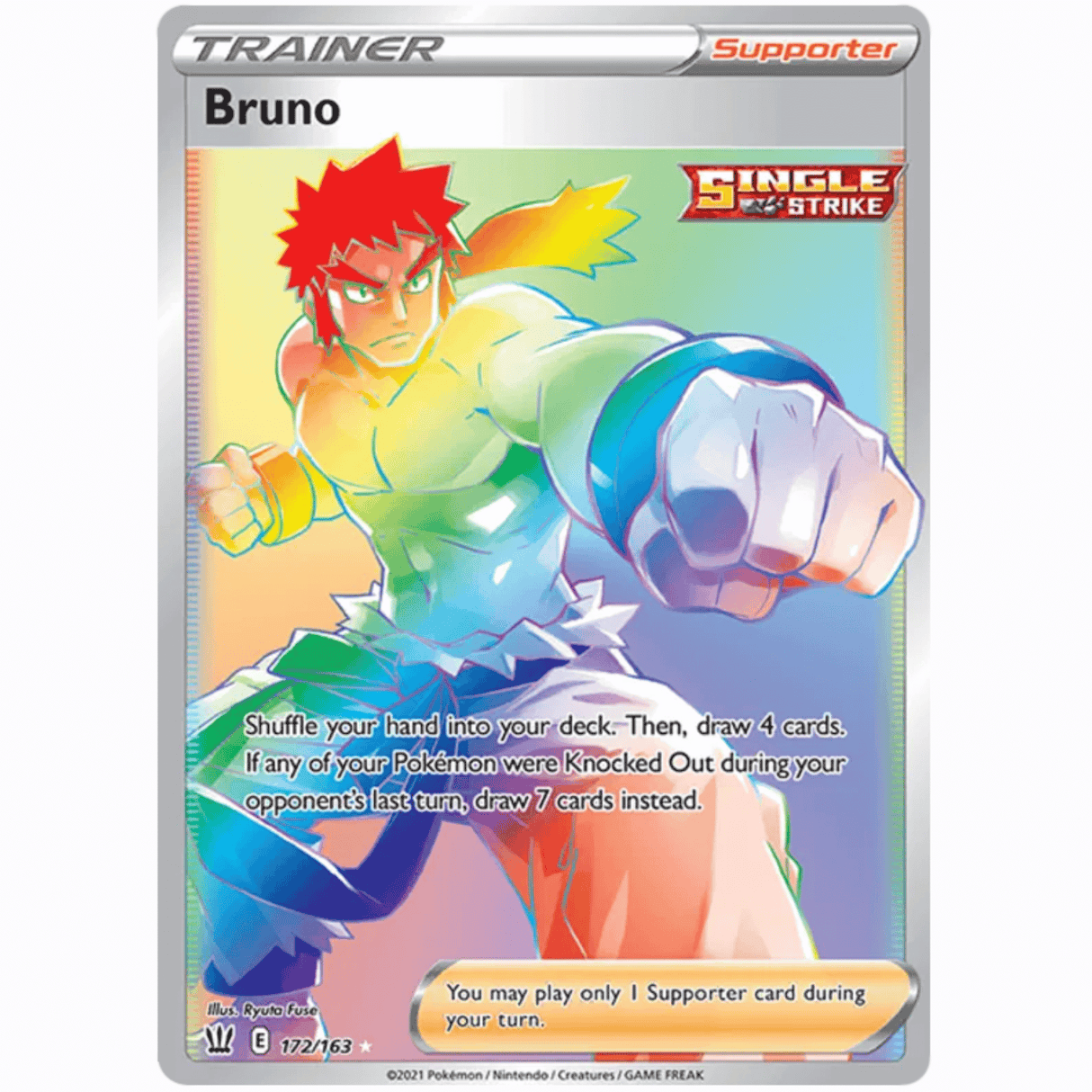 Pokémon - Sword & Shields - Battle Styles - V/VMAX/UR/SR/Rainbow Singles