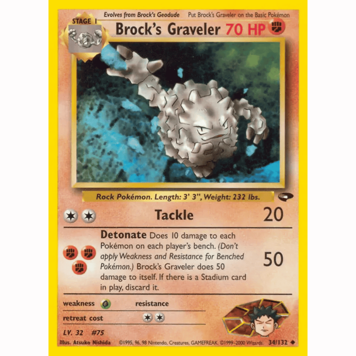 Pokémon - Gym Challenge - Non-Holo Common/Uncommon Singles