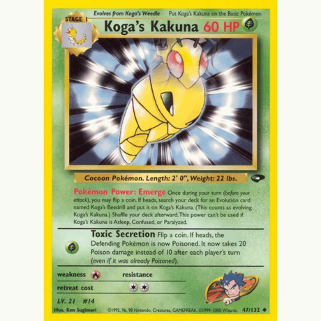 Pokémon - Gym Challenge - Non-Holo Common/Uncommon Singles