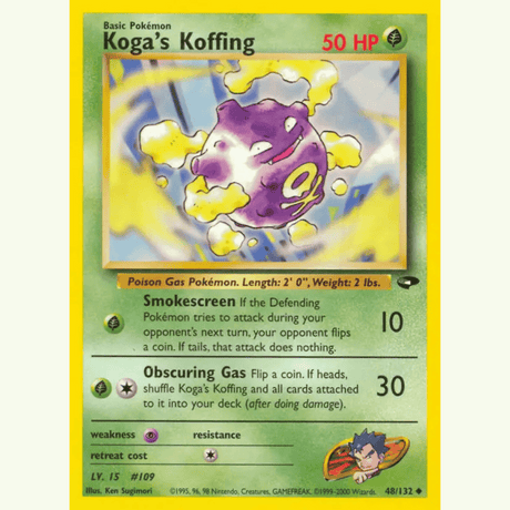 Pokémon - Gym Challenge - Non-Holo Common/Uncommon Singles