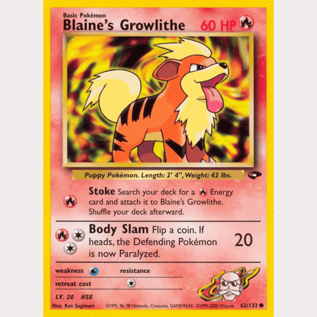 Pokémon - Gym Challenge - Non-Holo Common/Uncommon Singles